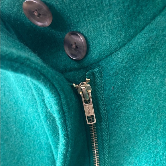 J. Crew Green Women's Coat - Picture 5 of 8